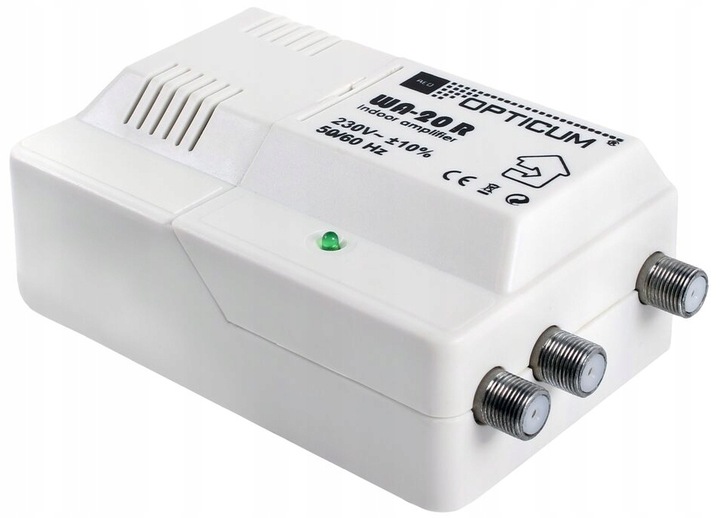 Wzmacniacz Sygnału Telewizyjnego DVB-T UHF VHF do Dekodera Anteny