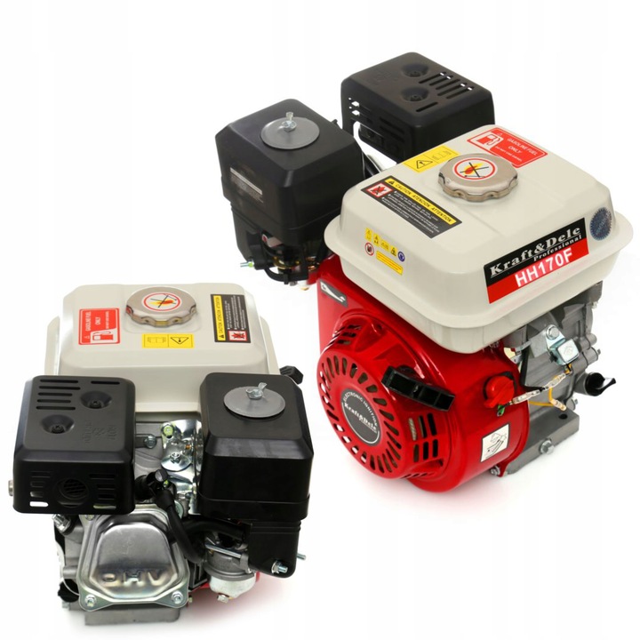 KRAFT&DELE SILNIK SPALINOWY 7HP WAŁEK 20mm 3,6L AGREGATÓW UBIJAREK KD1825