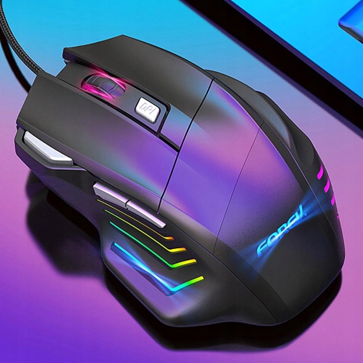 MYSZKA GAMINGOWA MYSZ DLA GRACZY PRZEWODOWA KOMPUTEROWA LED RGB