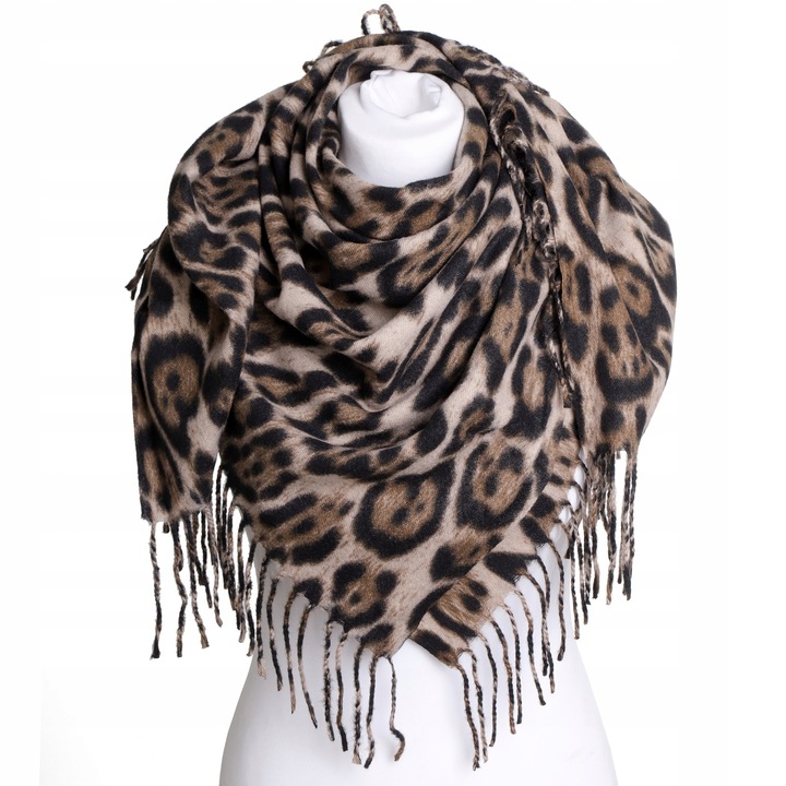 Chusta damska SZAL szalik PANTERKA