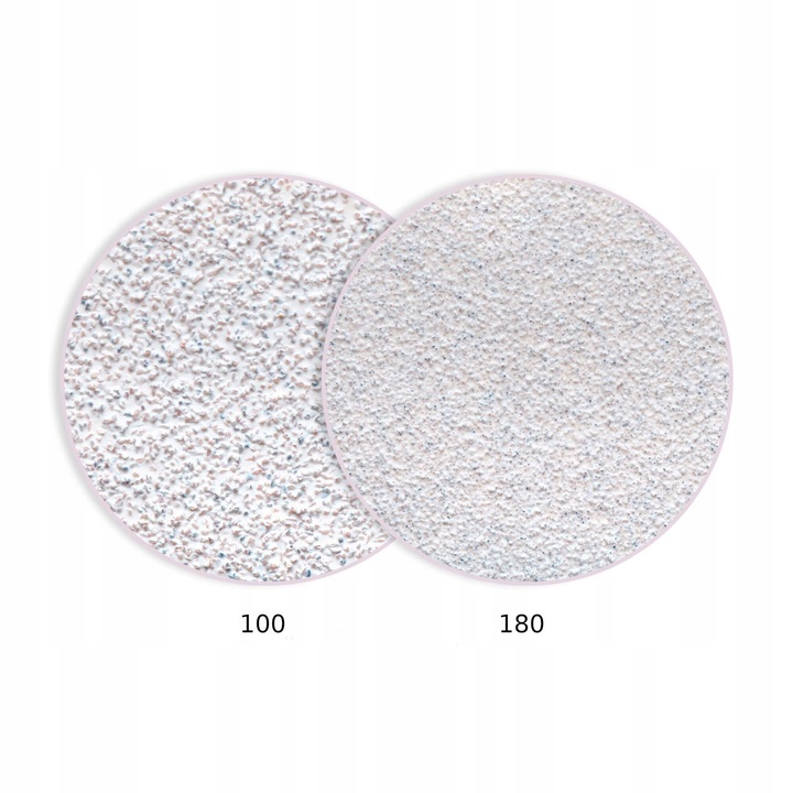 Pilnik do Paznokci Półksiężyc 100/180 50 sztuk Bezpieczny Pakiet Aba Group