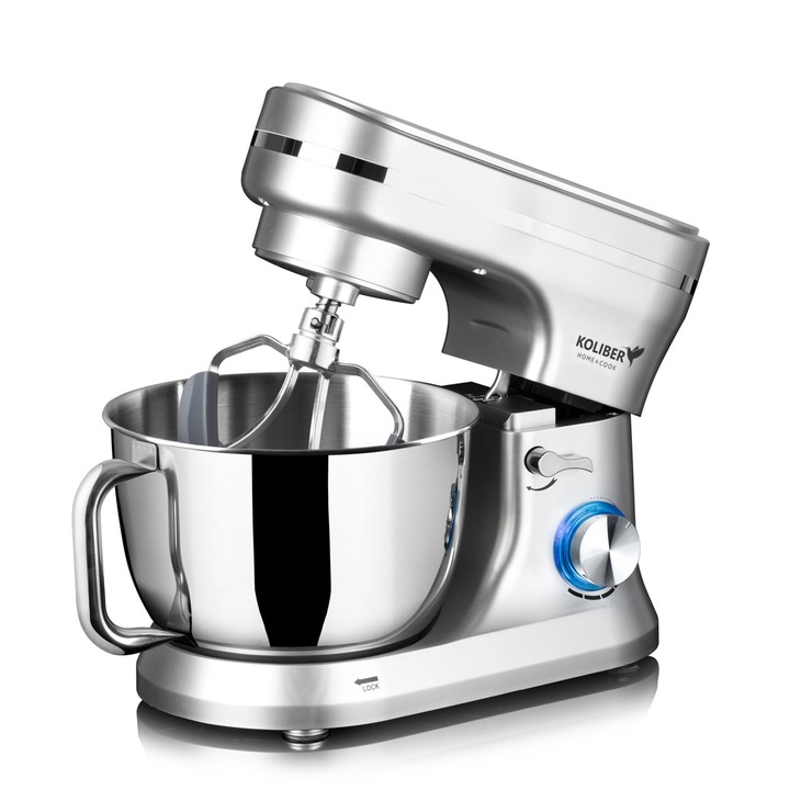 ROBOT KUCHENNY PLANETARNY MIKSER KOLIBER 2400W 4.5L 6w1 WIELOFUNKCYJNY