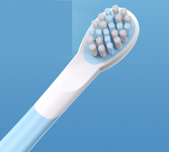 SZCZOTECZKA SONICZNA DLA DZIECI ELEKTRYCZNA DO ZĘBÓW PREMIUM BŁĘKIT HEELLY