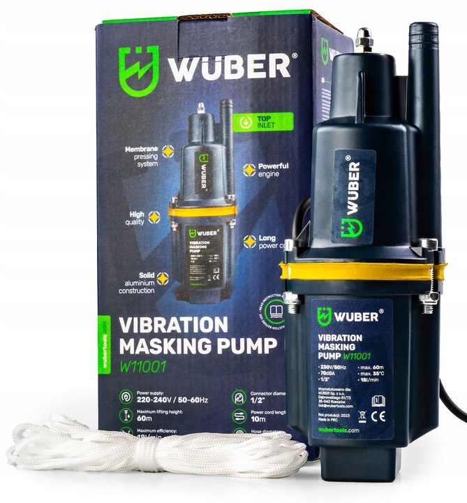 POMPA DO WODY CZYSTEJ GÓRNOSSĄCA DO STUDNI POMPA RUSKA GŁĘBINOWA NUREK