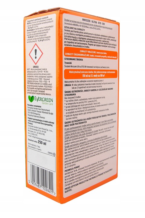 SUBSTRAL MNISZEK ULTRA 070EW 500 ML ZWALCZA CHWASTY NA TRAWNIKU