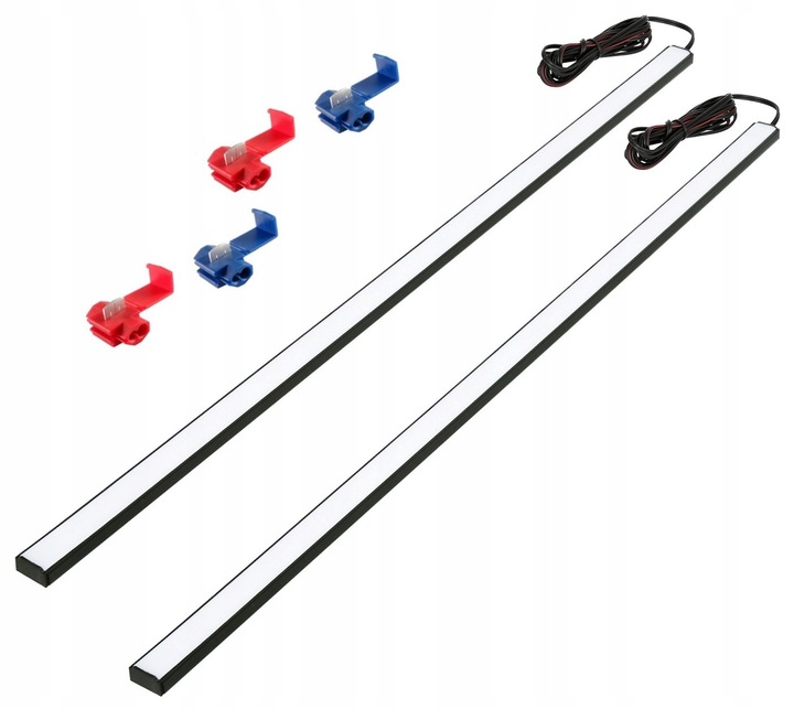 Oświetlenie LED kabiny paki busa auta 2x50cm PL12