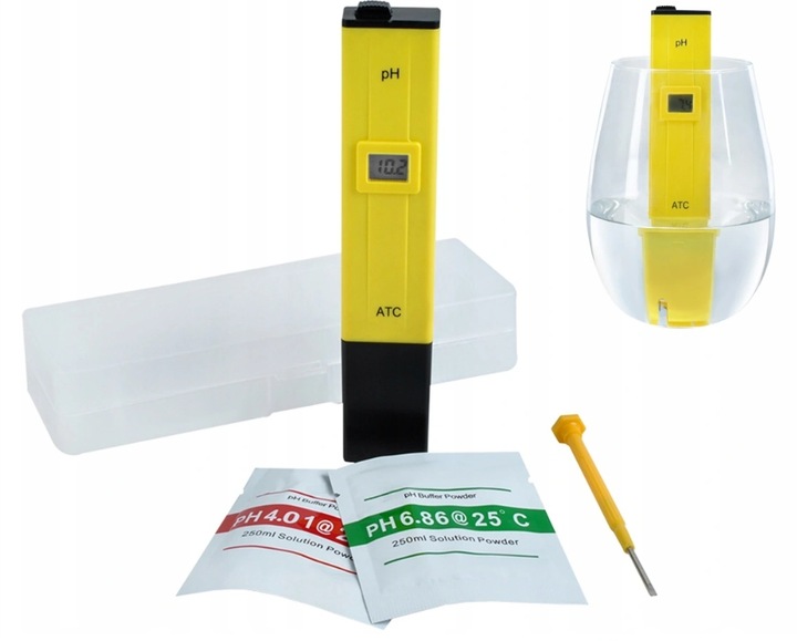 Miernik PH wody z ATC M6929