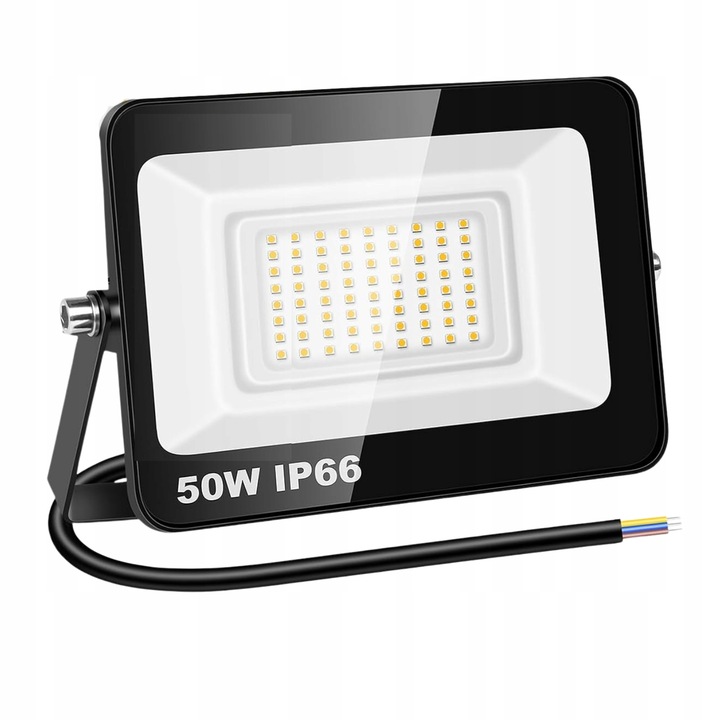 HALOGEN REFLEKTOR LED LAMPA ZEWNĘTRZNA ŚCIENNA KINKIET OGRODOWY 50W