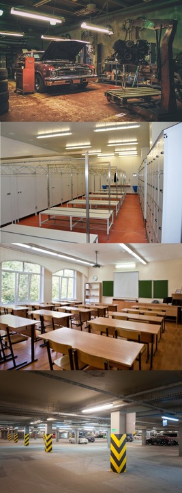 Oprawa Hermetyczna 120cm lampa do garażu warsztatu