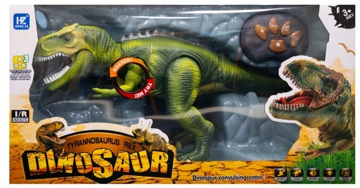 DINOZAUR R/C ROBOT ZDALNIE STEROWANY LED MUZYKA