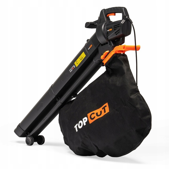DMUCHAWA ELEKTRYCZNA DO LIŚCI 3500W ODKURZACZ ROZDRABNIACZ 3W1 45L TOP
