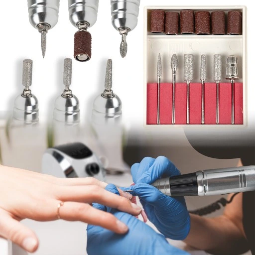 FREZARKA DO PAZNOKCI PROFESJONALNA MOCNA 68W FREZY