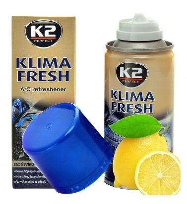 ZESTAW DO ODGRZYBIANIA I ODŚWIEŻANIA KLIMATYZACJI K2 LEMON I KLIMA DOKTOR