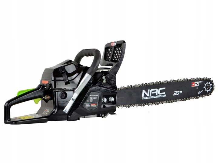 PIŁA SPALINOWA PILARKA NAC MOC 3,9 KM POJ 61,5 CM PROWAD 51 CM BARDZO