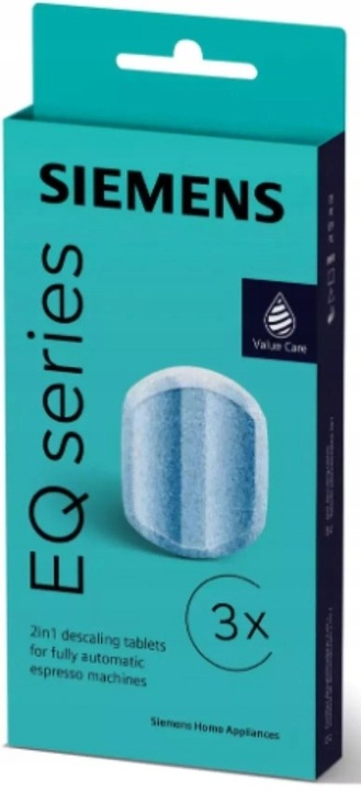 SIEMENS TZ80002B Tabletki odkamieniające