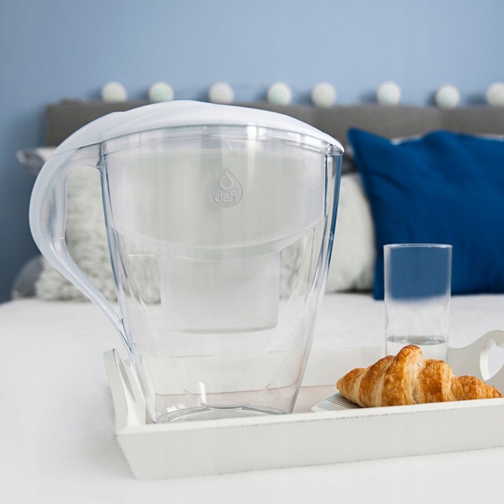 Dzbanek filtrujący Dafi Astra biały + 3 filtry