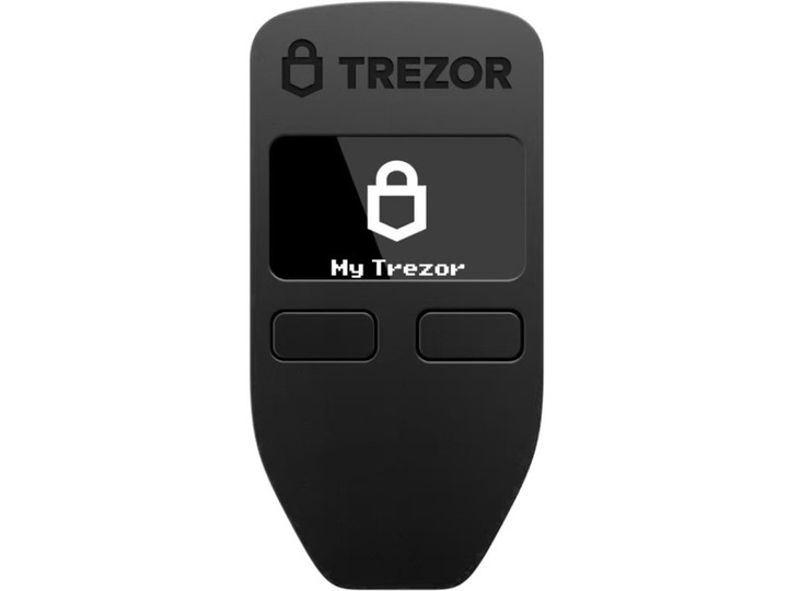 PORTFEL KRYPTOWALUT TREZOR MODEL ONE - BLACK