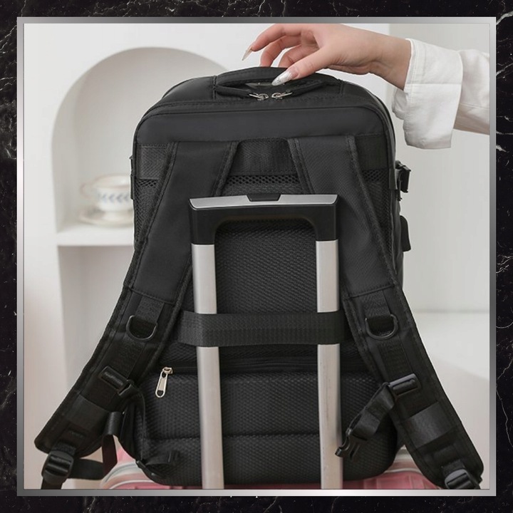 BAGAŻ Do Samolotu Torba A4 Pojemna Męska Podręczny Plecak Podróżny