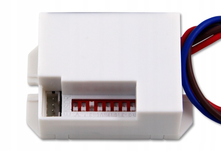 CZUJNIK RUCHU ZMIERZCHU LED montażowy PIR przewód