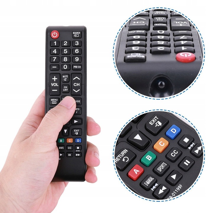 PILOT TV SAMSUNG UNIWERSALNY SMART LED/4K/UHD