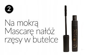 Lash Brow Lash Extender tusz suche włókna celuloza