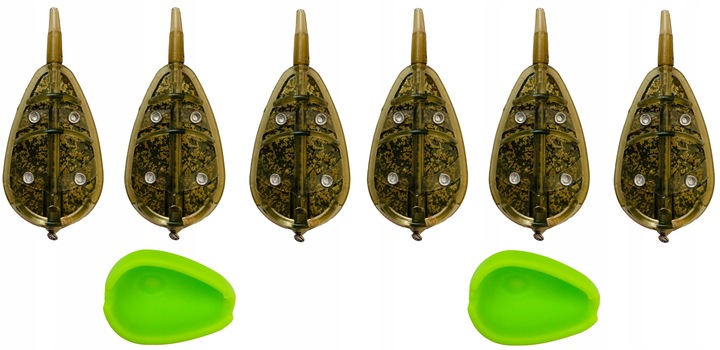 Zestaw 6 Koszyków do Metody 2x Forma method feeder