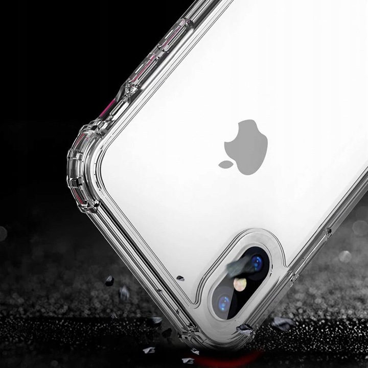 Etui do IPHONE X/XS ANTI-SHOCK CASE + SZKŁO 9H