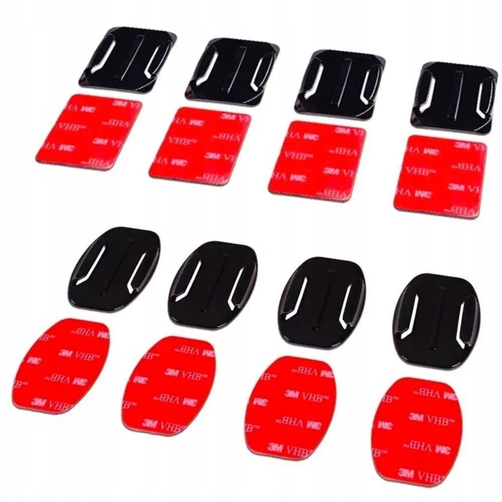 Naklejki Taśma 3M Uchwyt Przylepiec Adapter do Kasku do GoPro DJI