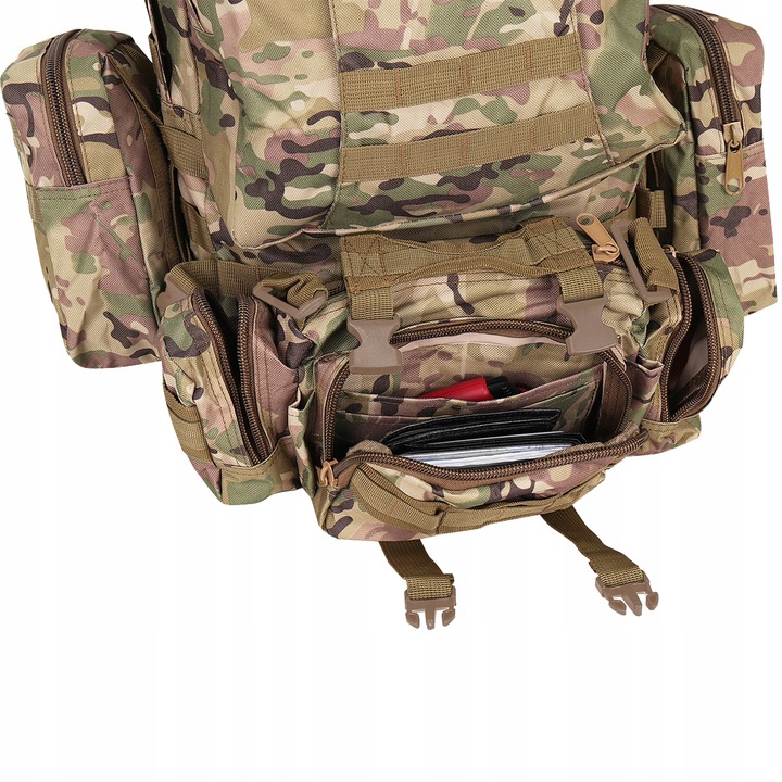 Plecak Taktyczny Wojskowy Militarny Survival 48,5l do Pracy Survivalowy XL