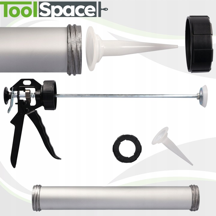 WYCISKACZ DO MAS GĘSTYCH USZCZELNIAJĄCYCH 600ml PISTOLET KLEJU