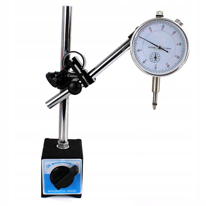 CZUJNIK ZEGAROWY STATYW MAGNETYCZNY 0-10MM+WALIZKA