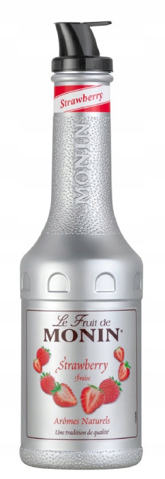 Puree MONIN STRAWBERRY truskawkowe 1L