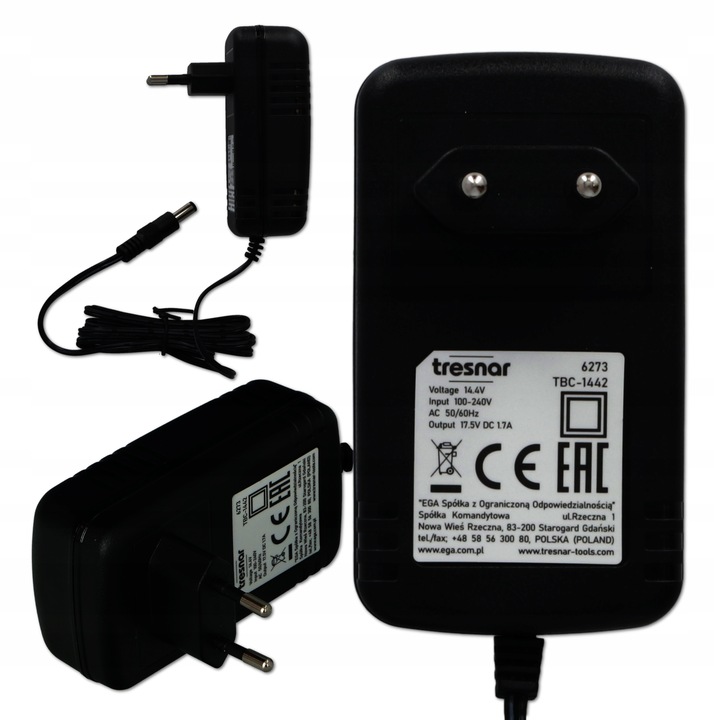 TRESNAR ładowarka do akumulatorów 14,4V 2Ah