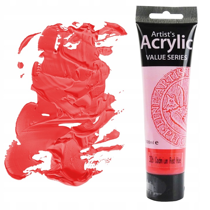 Zestaw 12 kolorów farb AKRYLOWYCH Value Series Phoenix 12x100ml artystyczne