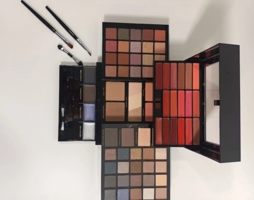 Kosmetyczka walizka kuferek zestaw 73 kosmetyków