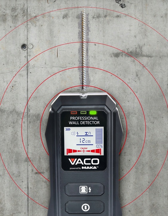 WYKRYWACZ PRZEWODÓW Detektor napięcia METALI Drewna PROFILI Rur KABLI