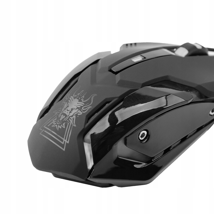 Myszka Bezprzewodowa Gamingowa do Laptopa Komputera RGB Mysz 2.4GHz 3200dpi