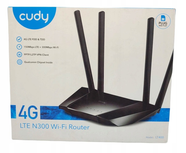 NOWY ROUTER NA KARTĘ SIM 4G LTE WiFi LAN/WAN