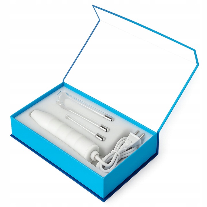 DARSONVAL DERMA WAND 4 PELOTY PIELĘGNACJA ELEKTRODY DO TWARZY WŁOSÓW CIAŁA