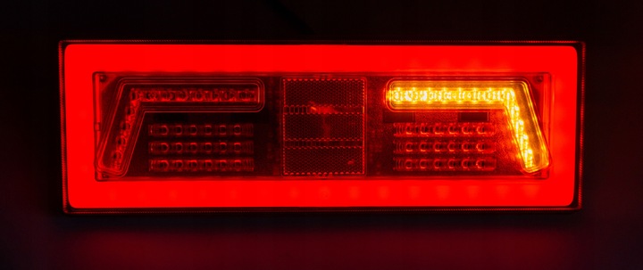 Lampa lampy tylne LED do lawety TIR neon 12/24 L