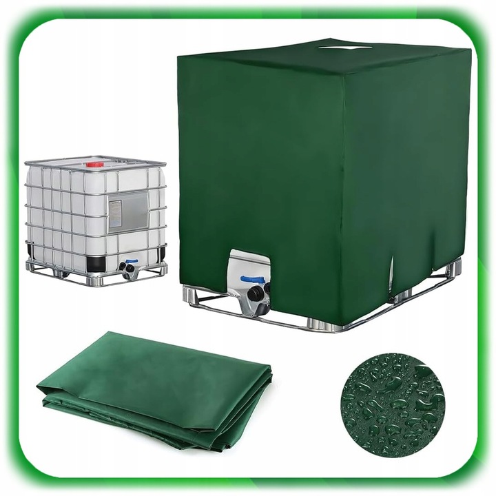 POKROWIEC NA ZBIORNIK MAUZER PLANDEKA OSŁONA 1000L WODĘ DESZCZÓWKĘ