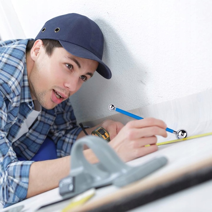 Zestaw do Silikonu Fug Ściągacz Szpachelka do Trudnych Miejsc Kulki