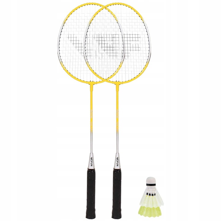 Zestaw rakiet do badmintona + lotki + pokrowiec VICFUN Hobby Typ B