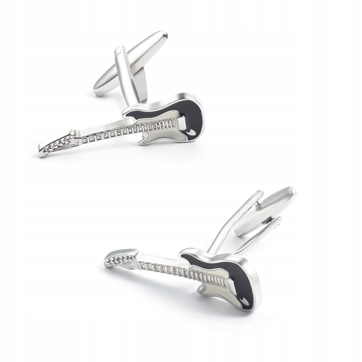 Spinki Do Mankietów Koszuli Dla Gitarzysty Gitara