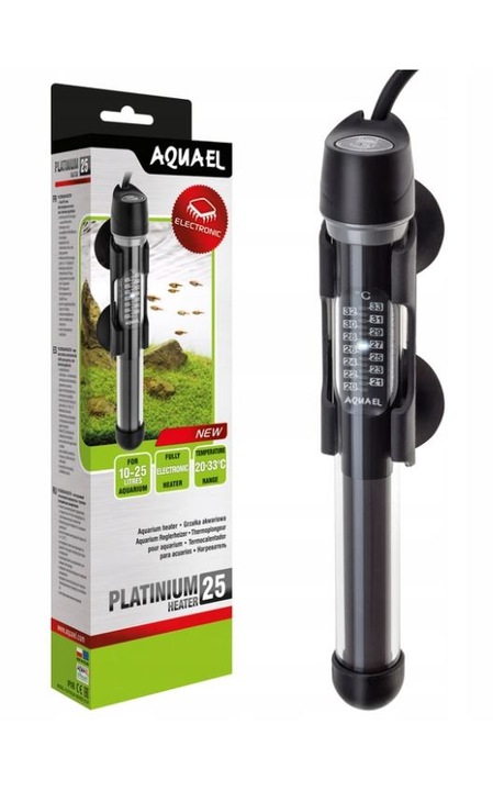 AQUAEL PLATINIUM HEATER 25W GRZAŁKA DO AKWARIUM