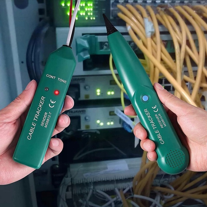 MIERNIK SZUKACZ PAR PRZEWODÓW WYKRYWACZ ŻYŁ KABLI MASTECH MS6812 Z