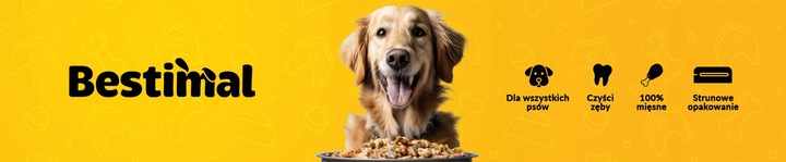 NATURALNE GRYZAKI BESTIMAL PAŁECZKI Z KACZKĄ 500G PRZYSMAK DLA PSA Z KACZKI