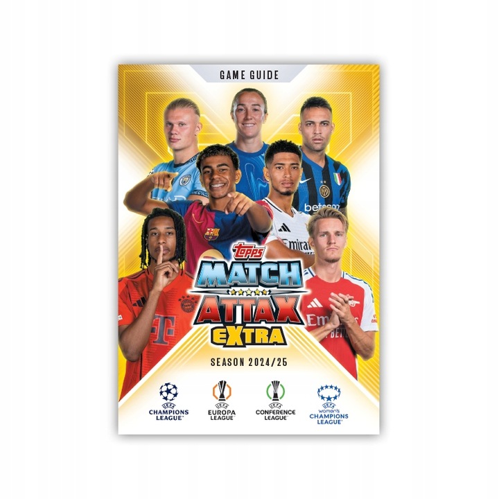 Album na Karty Piłkarskie Match Attax Extra 2025 Topps Mega Zestaw Startowy
