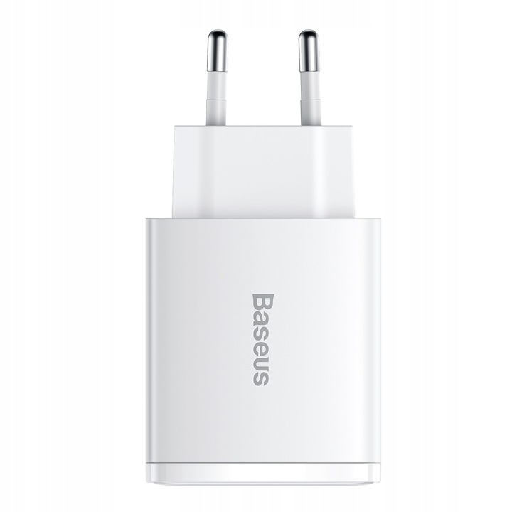 BASEUS SZYBKA ŁADOWARKA DO TELEFONU ZASILACZ USB USB-C TYP-C 30W PD QC 3.0