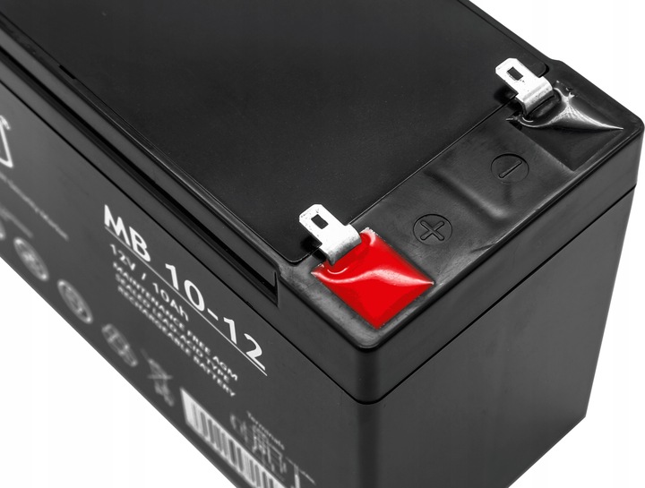 Akumulator AGM BEZOBSŁUGOWY 12V 10Ah (wymiar 7,2Ah/9Ah) ALARM UPS